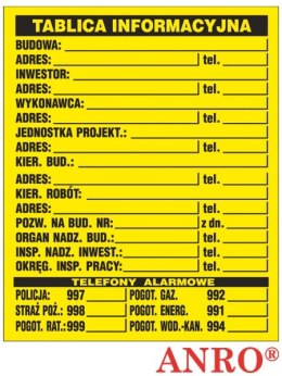 ZNAK BEZPIECZEŃSTWA Z-TB1
