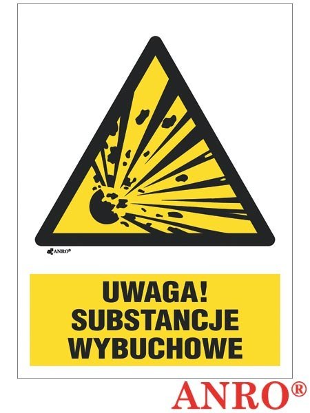 ZNAK BEZPIECZEŃSTWA ZZ-150CH1 ZNAK BEZPIECZEŃSTWA ZZ-150CH1