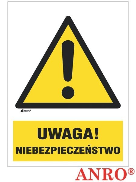 ZNAK BEZPIECZEŃSTWA ZZ-156CH1 ZNAK BEZPIECZEŃSTWA ZZ-156CH1