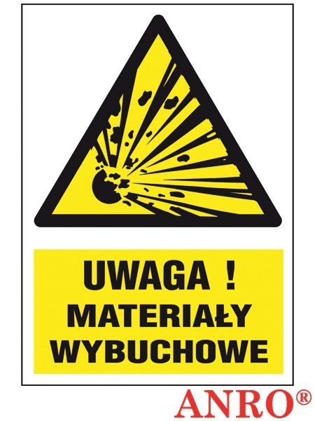 ZNAK BEZPIECZEŃSTWA ZZ-16P-3 ZNAK BEZPIECZEŃSTWA ZZ-16P-3
