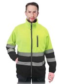 REIS POLSTRIP odblaskowy polar roboczy - ostrzegawcza bluza polarowa