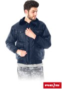 KURTKA ROBOCZA BOMBER REIS OCIEPLANA DLA OCHRONY CZARNA GRANATOWA KURTKA ROBOCZA BOMBER REIS OCIEPLANA DLA OCHRONY CZARNA GRANATOWA