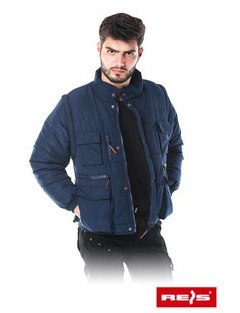 KURTKA OCIEPLANA CZAPLA 2W1 GRANATOWA KURTKA OCIEPLANA CZAPLA 2W1 GRANATOWA