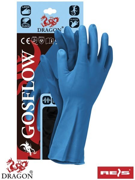 REIS GOSFLOW rękawice robocze gumowe gospodarcze REIS GOSFLOW rękawice robocze gumowe gospodarcze