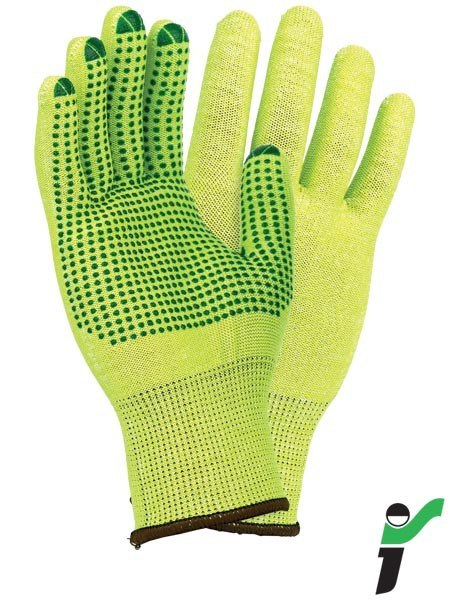 RĘKAWICE OCHRONNE RJ-POLV NAKRAPIANE BESZWOWE