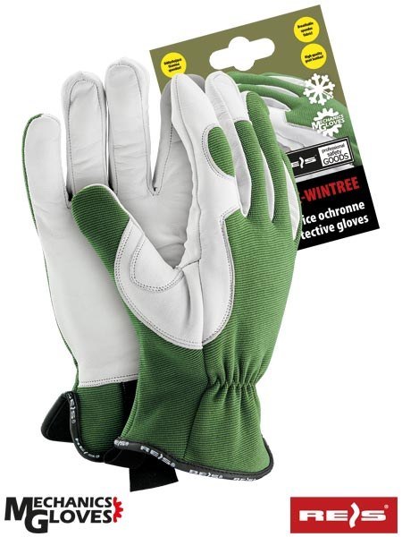 Reis RMC-WINTREE robocze ocieplane wzmacniane kozią skórą