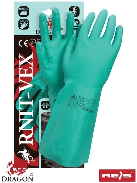 Reis RNIT-VEX rękawice nitrylowe olejoodporne do rpacy z olejami smarami Reis RNIT-VEX rękawice nitrylowe olejoodporne do rpacy z olejami smarami