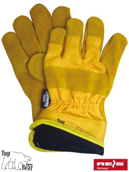 REIS RWINEY rękawice robocze ocieplane Tthinsulate wzmacniane skórą REIS RWINEY rękawice robocze ocieplane Tthinsulate wzmacniane skórą