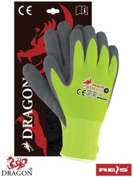 Reis WINCUT3 rękawice robocze ociepalne powlekane lateksem budowlane