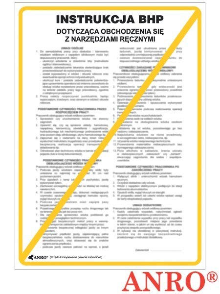 ZNAK BEZPIECZEŃSTWA ZZ-IB11