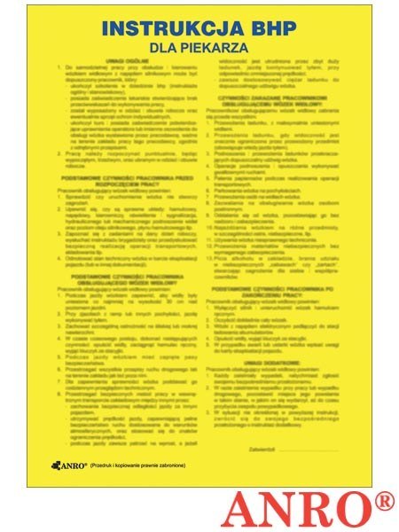 ZNAK BEZPIECZEŃSTWA ZZ-IBG13