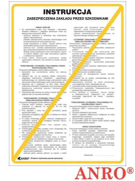 ZNAK BEZPIECZEŃSTWA ZZ-IBG29