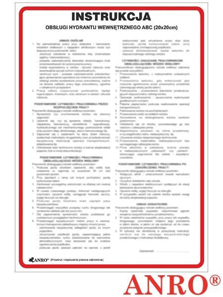 ZNAK BEZPIECZEŃSTWA ZZ-IP17C