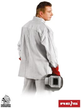 KURTKA OCHRONNA SKÓRZANA DLA SPAWACZY KSB REIS