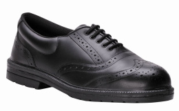 Półbuty robocze męskie S1P ze stalowym podnoskiem Portwest Steelite Executive Brogue FW46