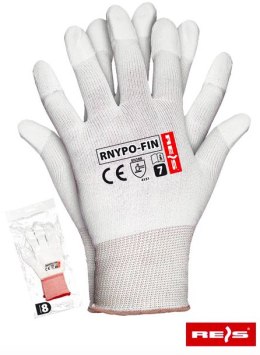 RNYPO-FIN REIS rękawice robocze powlekane poliuretanem na końcach palców