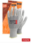 RĘKAWICE ROBOCZE POWLEKANE POLIURETANEM RNYPO REIS