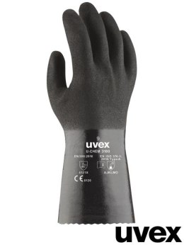 RĘKAWICE OCHRONNE UVEX NA CHEMIKALIA RUVEX-CHEM3100