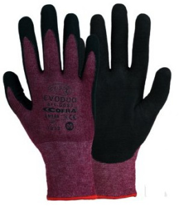 RĘKAWICE ROBOCZE POWLEKANE NITRYLEM EVODUO COFRA NA MAGAZYN DO SERWISU DO SMARÓW I OLEJU