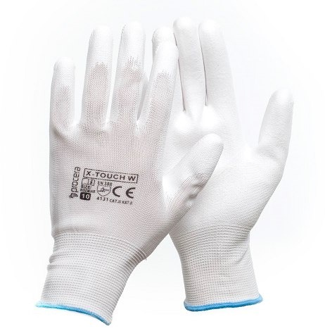 X-TOUCH WHITE PROCERA tanie rękawice robocze powlekane poliuretanem X-TOUCH WHITE PROCERA tanie rękawice robocze powlekane poliuretanem