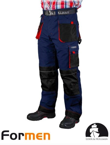 spodnie robocze do pasa ocieplane LH-FMNW-T Leber&Hollman granatowo-czarne spodnie robocze do pasa ocieplane LH-FMNW-T Leber&Hollman granatowo-czarne