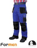 spodnie robocze do pasa ocieplane LH-FMNW-T Leber&Hollman niebiesko-czarne