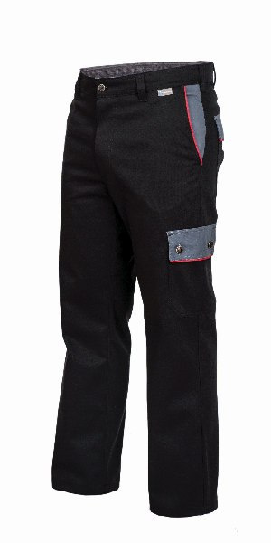 SPODNIE ROBOCZE DO PASA AJAKS SARA CZARNE