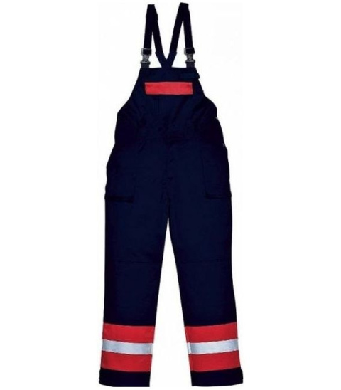 Portwest FR57 Bizflame Work spodnie robocze ogrodniczki ochronne antyeleketrostatyczne trudnopalne dwukolorowe Portwest FR57 Bizflame Work spodnie robocze ogrodniczki ochronne antyeleketrostatyczne trudnopalne dwukolorowe