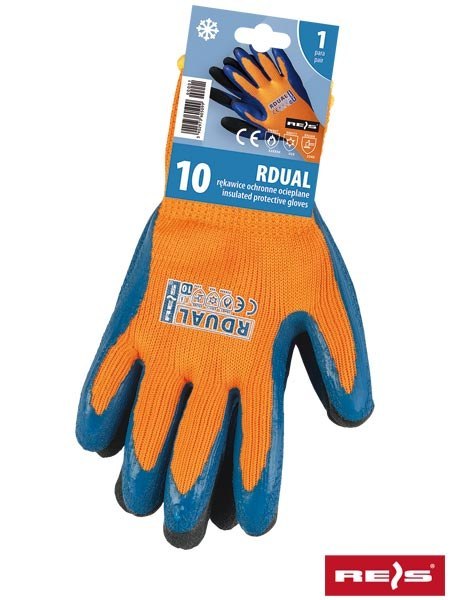 RĘKAWICE OCHRONNE OCIEPLANE RDUAL-S POWLEKALNE ODPORNE NA WYSOKĄ TEMPERATURĘ DO 250 ST DO CHŁODNI BUDOWNICTWA RĘKAWICE OCHRONNE OCIEPLANE RDUAL-S POWLEKALNE ODPORNE NA WYSOKĄ TEMPERATURĘ DO 250 ST DO CHŁODNI BUDOWNICTWA