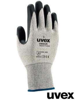 RĘKAWICE OCHRONNE ANTYPRZECIĘCIOWE UVEX KAT.5 RUVEX-UNI6659F UVEX