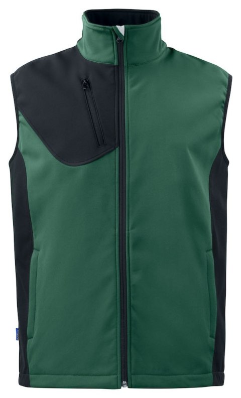 3702 SOFTSHELL KAMIZELKA ZIELONA GREEN - 66 3702 SOFTSHELL KAMIZELKA ZIELONA GREEN - 66