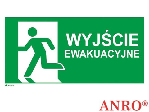 ZNAK BEZPIECZEŃSTWA Z-E001-5PT150x300 ZNAK BEZPIECZEŃSTWA Z-E001-5PT150x300