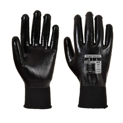 RĘKAWICE ROBOCZE POWLEKANE NITRYLEM A315 PORTWEST ALL-FLEX GRIP RĘKAWICE ROBOCZE POWLEKANE NITRYLEM A315 PORTWEST ALL-FLEX GRIP