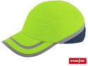 Reis BUMPCAPFLUO lekki przemysłowy hełm ochronny odblaskowy czapka ochronna Reis BUMPCAPFLUO lekki przemysłowy hełm ochronny odblaskowy czapka ochronna