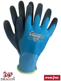 RĘKAWICE OCHRONNE POWLEKANE DEEPBLUE BUDOWLANE NA MAGAZYN DO TRANSPORTU