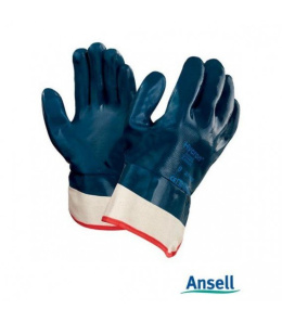 RĘKAWICE ROBOCZE  POWLEKANE NITRYLEM HYCRON 27-805 ANSEL, RĘKAWICE ROBOCZE HYCRON 27-805 ANSEL POWLEKANE NITRYLEM , na oleje