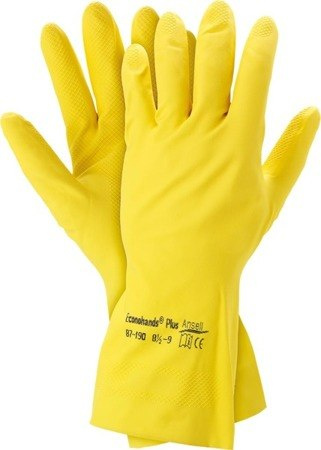 RĘKAWICE OCHRONNE LATEKS ECONOHANDS PLUS 87-190 ANSELL KARTON CXS RĘKAWICE OCHRONNE LATEKS ECONOHANDS PLUS 87-190 ANSELL KARTON CXS