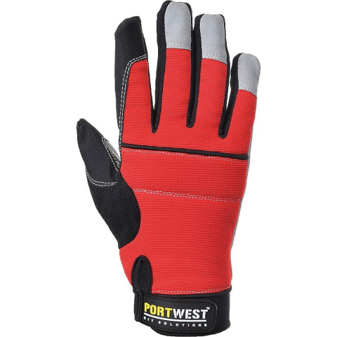RĘKAWICE ROBOCZE OCHRONNE TRADESMAN A710 PORTWEST CZERWONE RĘKAWICE ROBOCZE OCHRONNE TRADESMAN A710 PORTWEST CZERWONE
