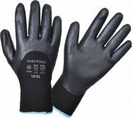 Portwest A146 Arctic rękawice robocze ocieplane powlekane nitrylem czarne