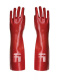 RĘKAWICE ROBOCZE PCV A445 PORTWEST CZERWONE 45cm