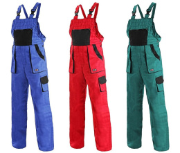 CXS Canis Luxy Sabina damskie spodnie robocze ogrodniczki ochronne