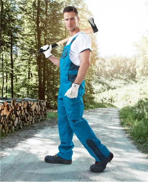 spodnie ogrodniczki vision ardon turkusowe sklep bhp kraków spodnie ogrodniczki vision ardon turkusowe sklep bhp kraków