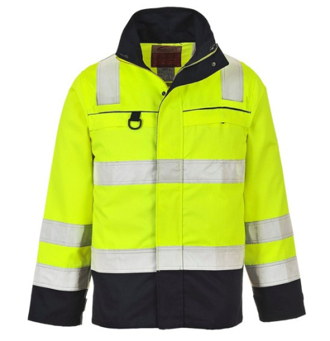 BLUZA SPAWALNICZA TRUDNOPALNA OSTRZEGAWCZA ANTYSTATYCZNA ODBLASKOWA MULTI-NORM FR61 PORTWEST BLUZA SPAWALNICZA TRUDNOPALNA OSTRZEGAWCZA ANTYSTATYCZNA ODBLASKOWA MULTI-NORM FR61 PORTWEST