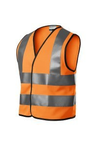 KAMIZELKA OSTRZEGAWCZA DZIECIĘCA HV BRIGHT 9V4 POMARAŃCZOWA KAMIZELKA OSTRZEGAWCZA DZIECIĘCA HV BRIGHT 9V4 POMARAŃCZOWA