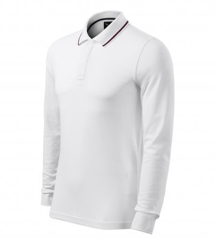 KOSZULKA POLO MĘSKA 200G STRETCH CONTRAST STRIPE LS 258 KOSZULKA POLO MĘSKA 200G STRETCH CONTRAST STRIPE LS 258