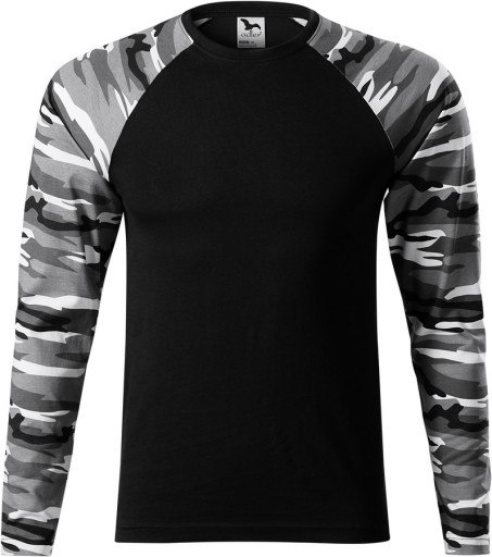 KOSZULKA UNISEX CAMOUFLAGE LS 166 MORO