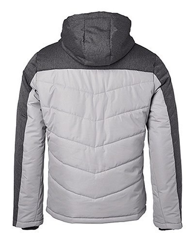 KURTKA OCIEPLANA SPORTOWA WODOODPORNA WIATROODPORNA MODNA DWUKOLOROWA Z KAPTUREM CZERWONA