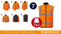 KURTKA ROBOCZA HI-VIS 7W1 RT27 PORTWEST KURTKA ROBOCZA HI-VIS 7W1 RT27 PORTWEST