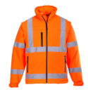 Pomarańczowa kurtka ostrzegawcza wodoodporna z odpinanymi rękawami Portwest S428 Pomarańczowa kurtka ostrzegawcza wodoodporna z odpinanymi rękawami Portwest S428