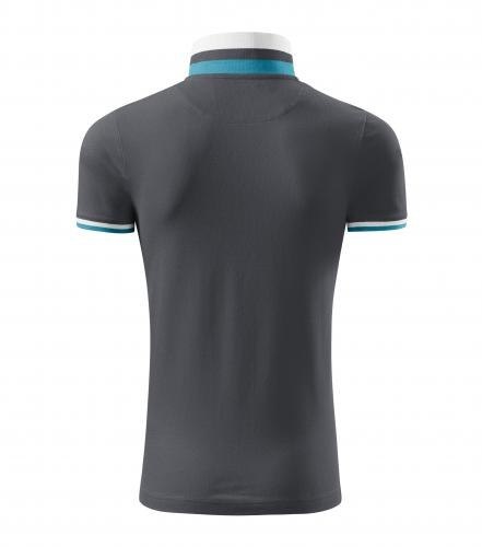 MODNA KOSZULKA POLO MĘSKA STYLOWA COLLAR UP 256 MODNA KOSZULKA POLO MĘSKA STYLOWA COLLAR UP 256